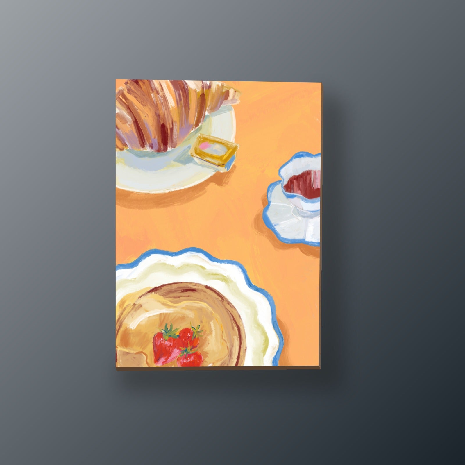 Desayuno Parisino | Cuadro decorativo de Monkey Canvas