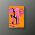 Elefante Fucsia | Cuadro decorativo de Monkey Canvas