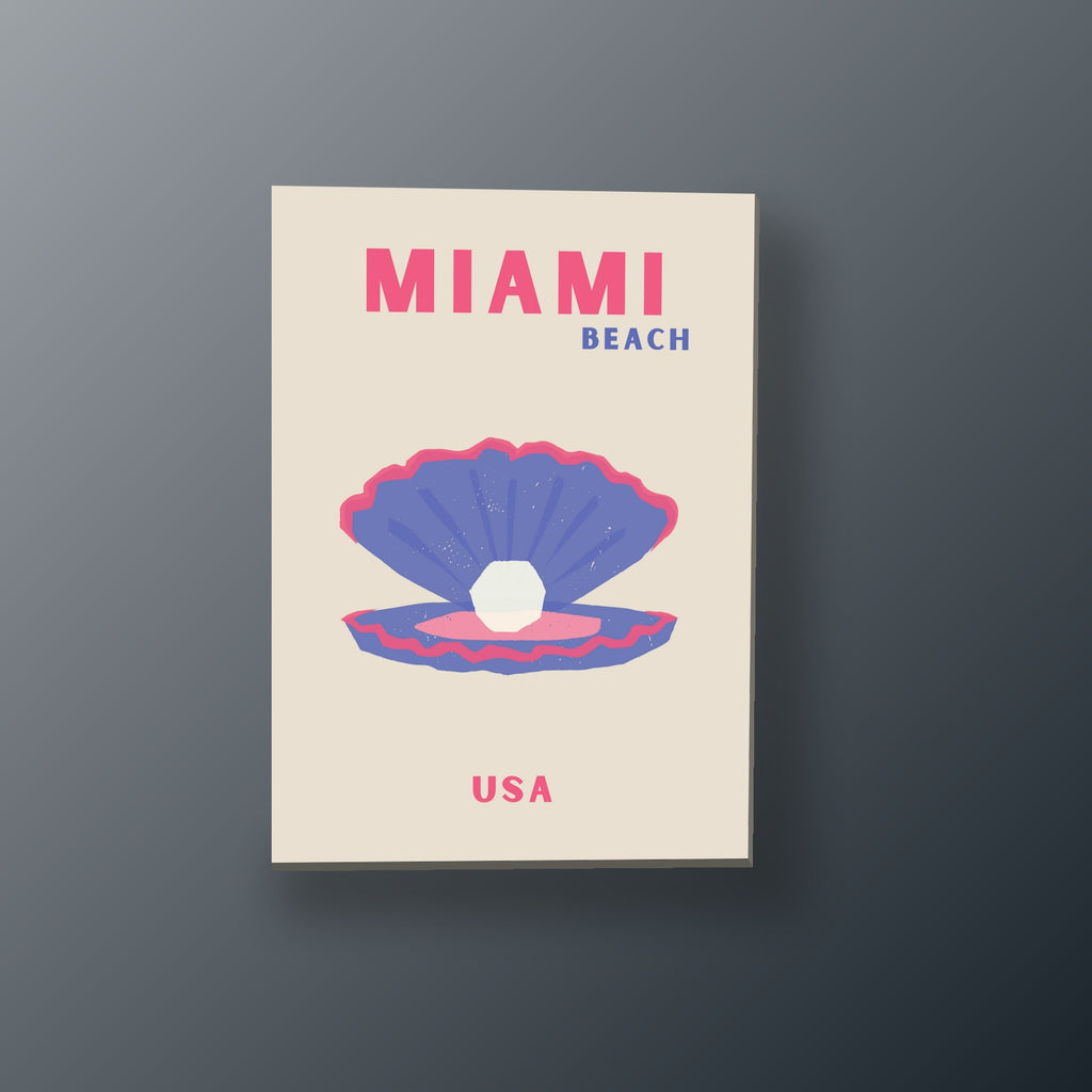 Perla de Miami | Cuadro decorativo de Monkey Canvas