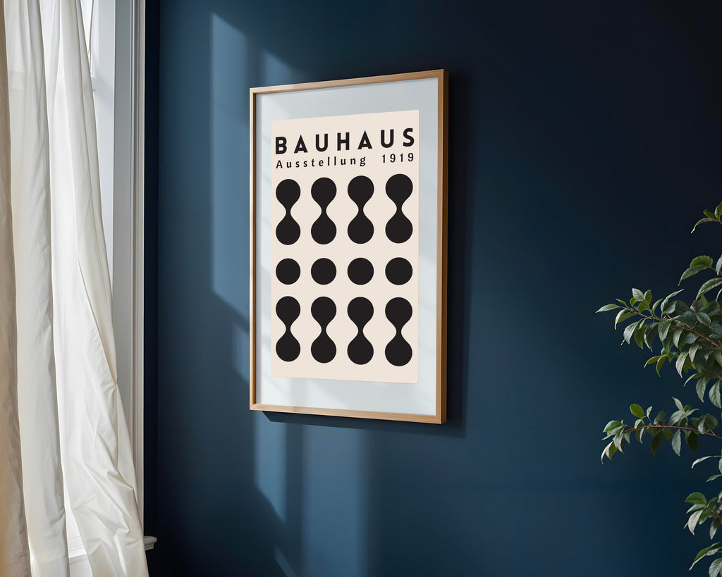 Reloj de Arena Bauhaus | Cuadro decorativo de Monkey Canvas