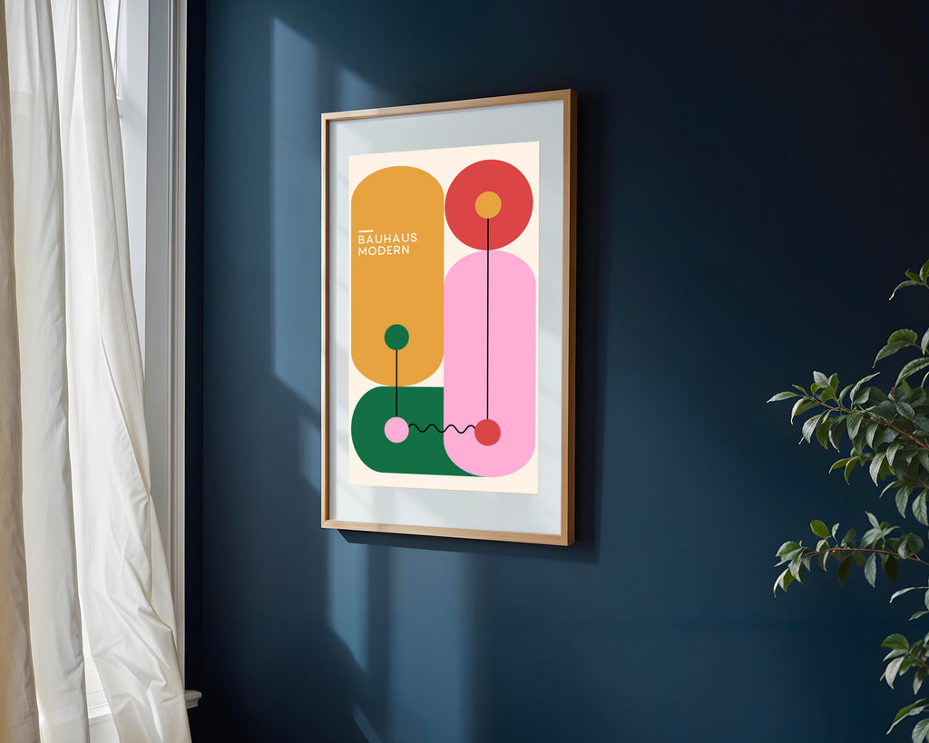 Bauhaus Moderno | Cuadro decorativo de Monkey Canvas