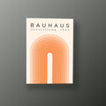 Arco Naranja Bauhaus | Cuadro decorativo de Monkey Canvas