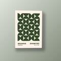 Geometría Verde Bosque | Cuadro decorativo de Monkey Canvas