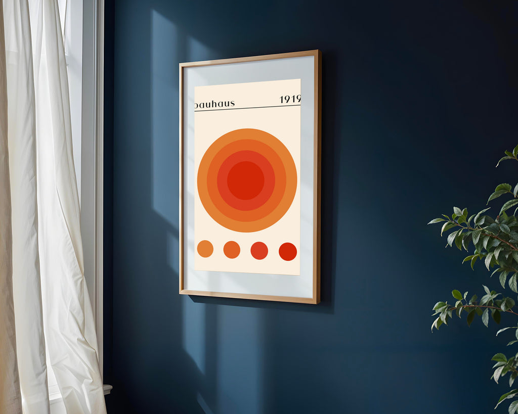 Atardecer Concéntrico | Cuadro decorativo de Monkey Canvas