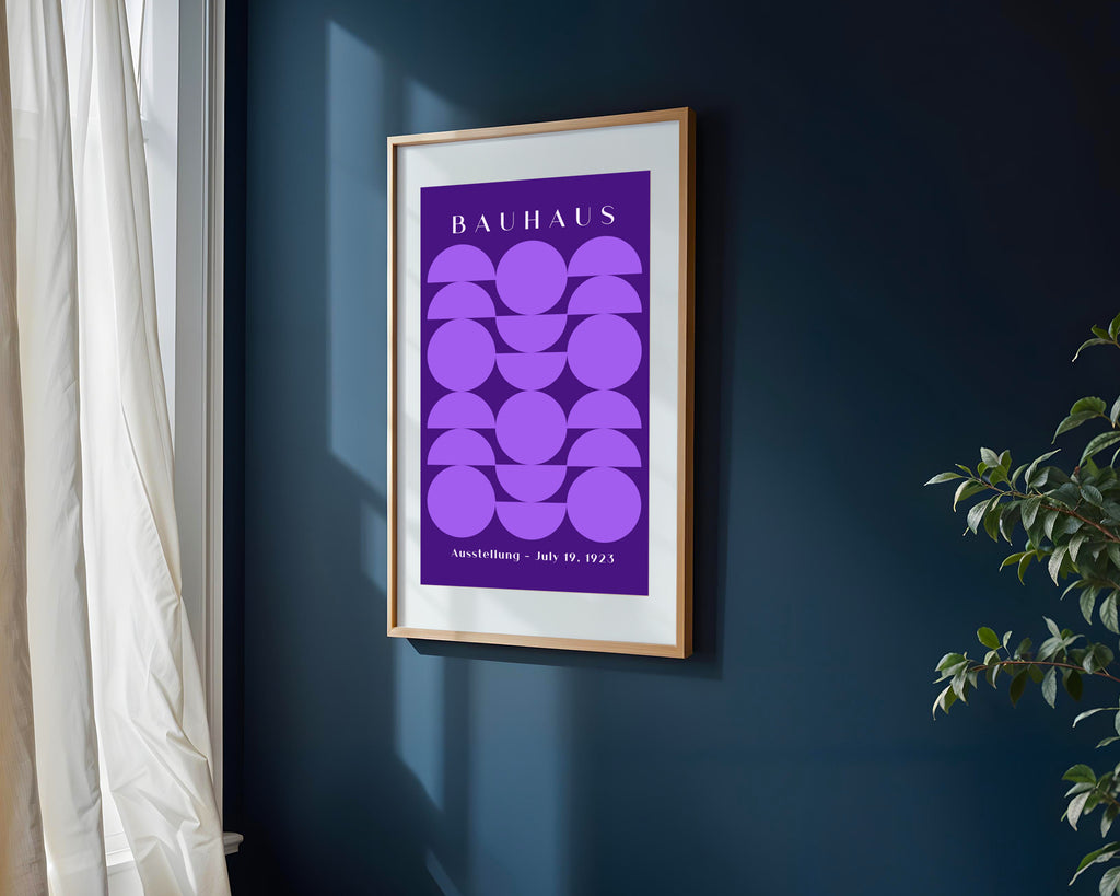 Círculos Violeta | Cuadro decorativo de Monkey Canvas