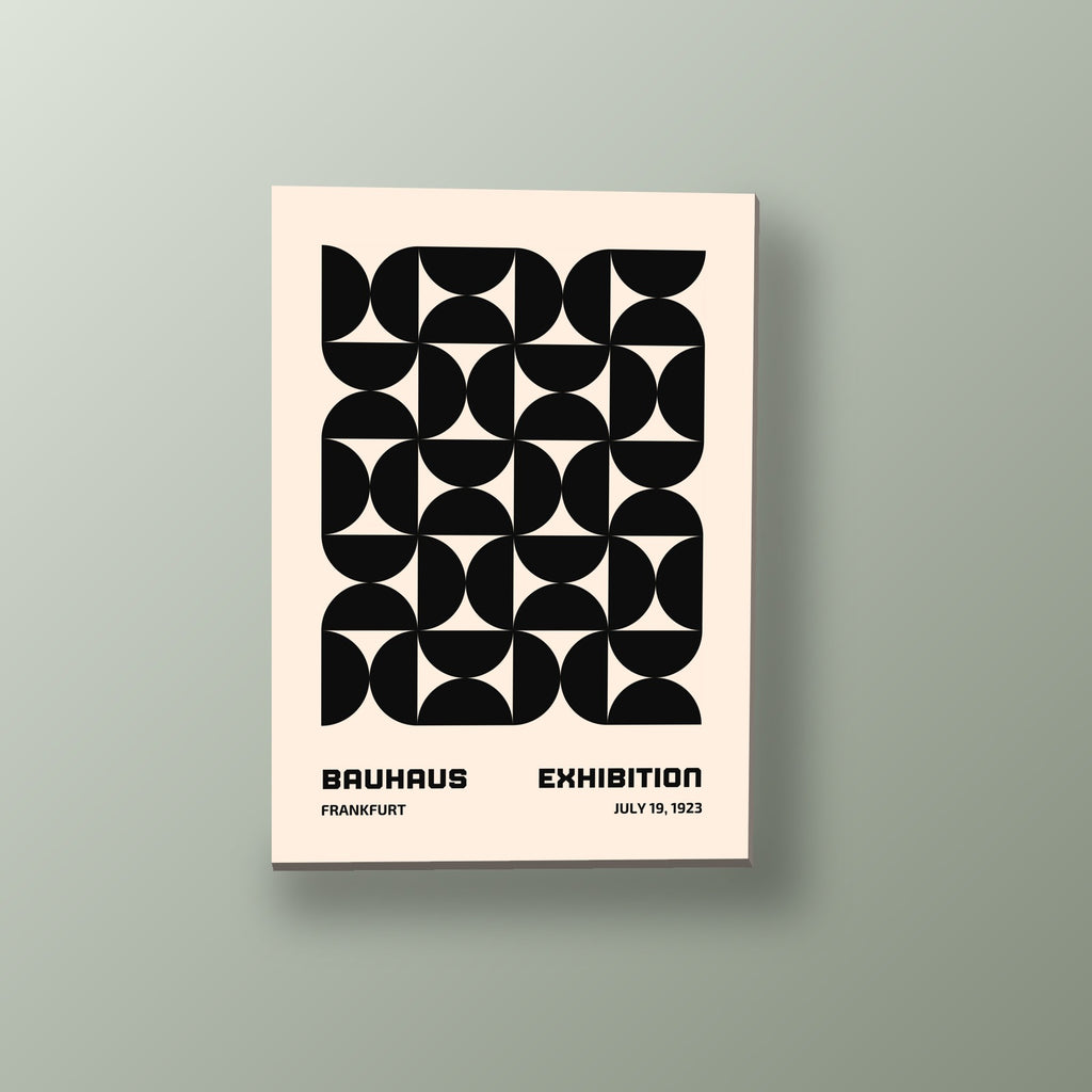 Geometría en Negro | Cuadro decorativo de Monkey Canvas