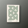 Arcos Verdes Concéntricos | Cuadro decorativo de Monkey Canvas