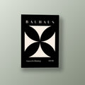 Bauhaus Cruz Floral | Cuadro decorativo de Monkey Canvas