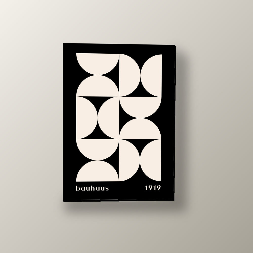 Bauhaus Módulos Curvos | Cuadro decorativo de Monkey Canvas