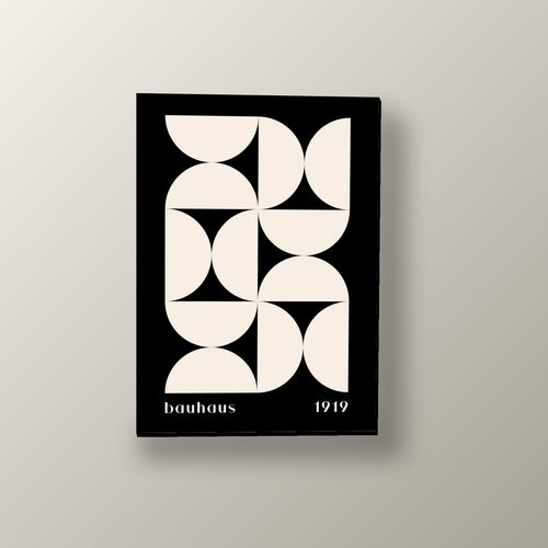 Bauhaus Módulos Curvos | Cuadro decorativo de Monkey Canvas