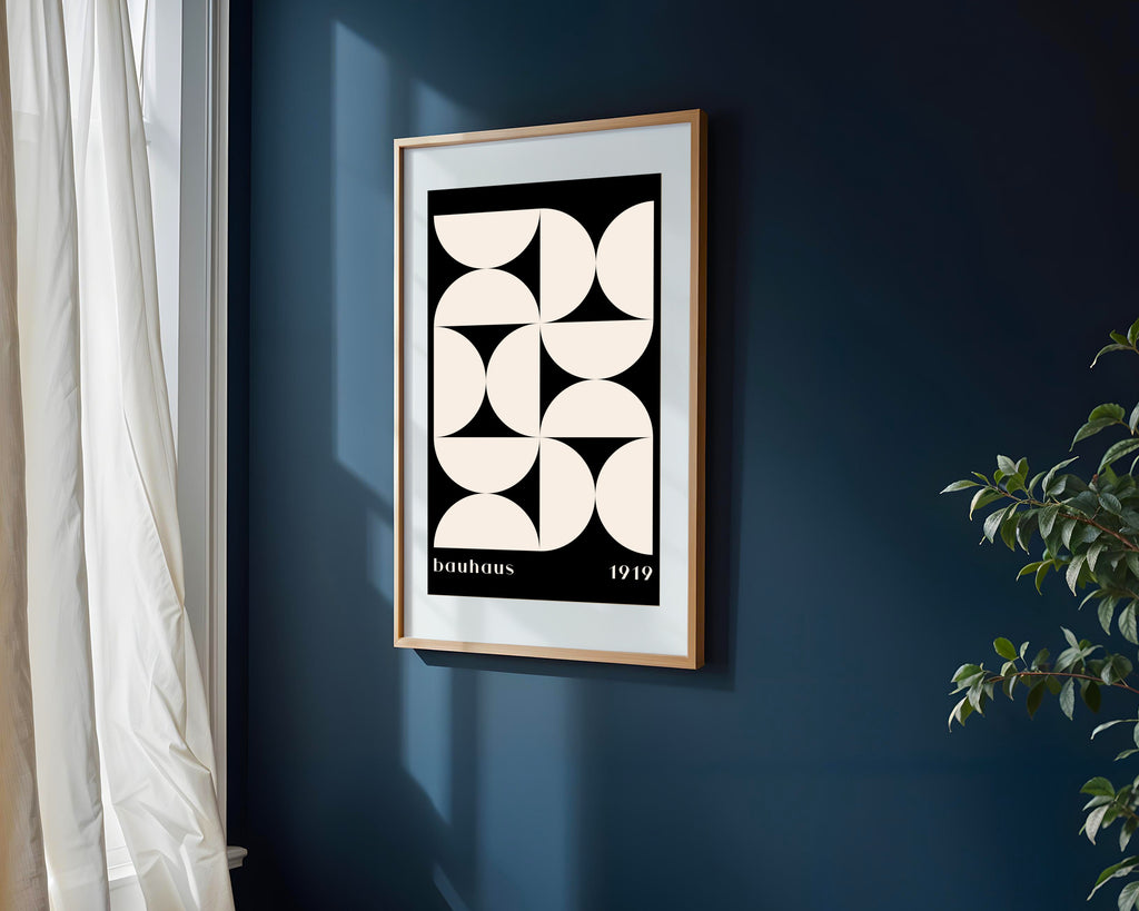 Bauhaus Módulos Curvos | Cuadro decorativo de Monkey Canvas