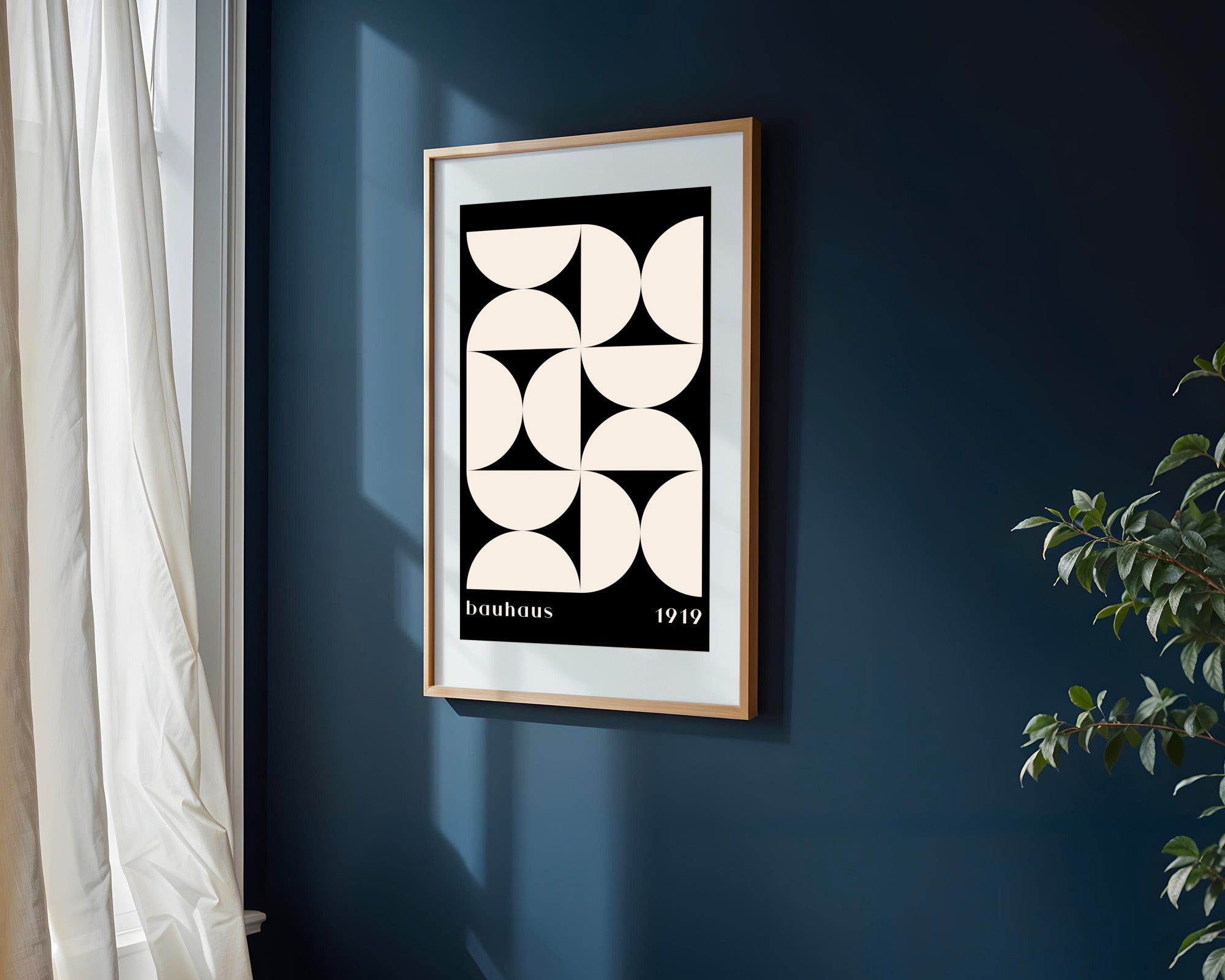 Bauhaus Módulos Curvos | Cuadro decorativo de Monkey Canvas