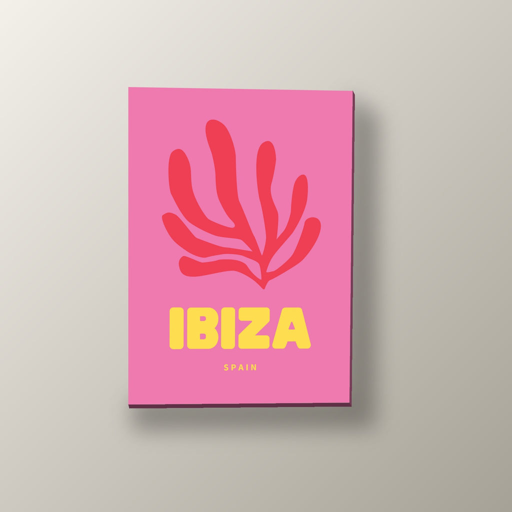 Ibiza Hoja Matisse | Cuadro decorativo de Monkey Canvas