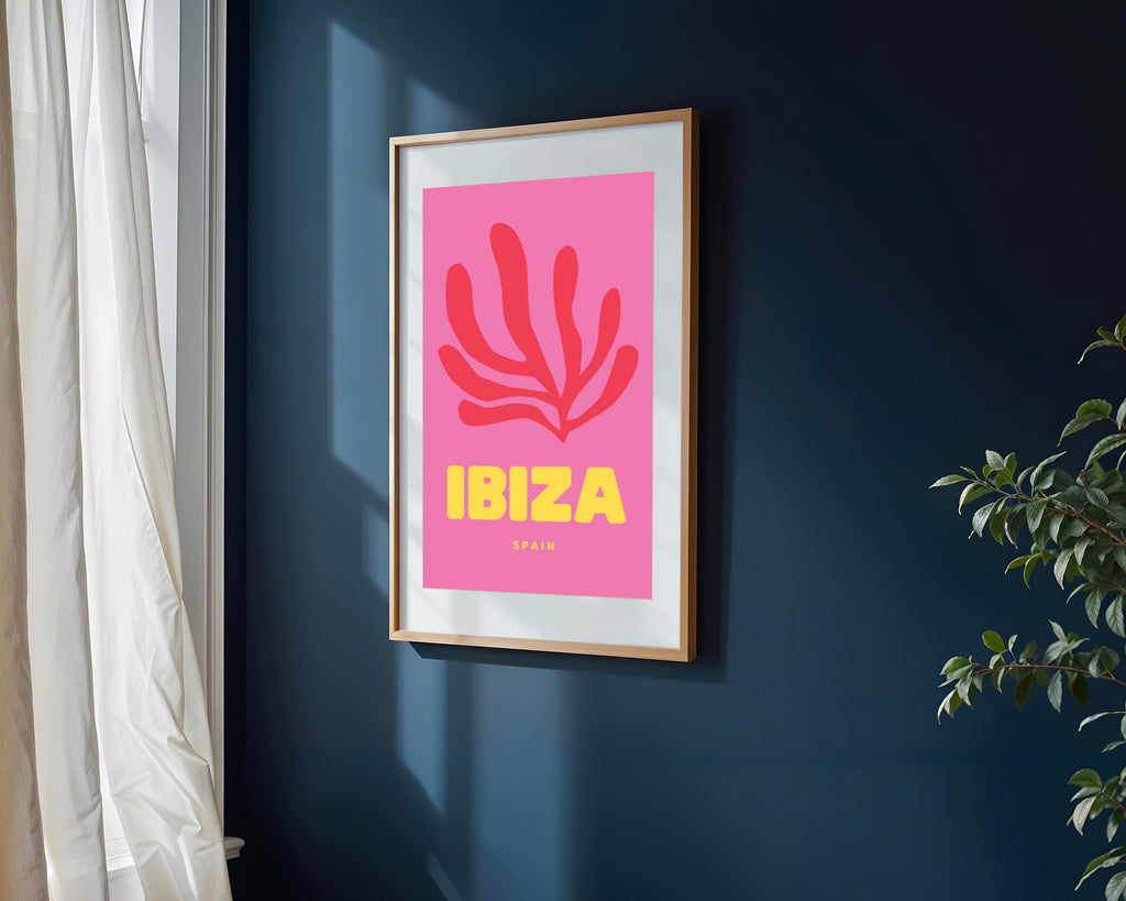 Ibiza Hoja Matisse | Cuadro decorativo de Monkey Canvas