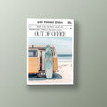 Out of Office Combi Surf | Cuadro decorativo de Monkey Canvas