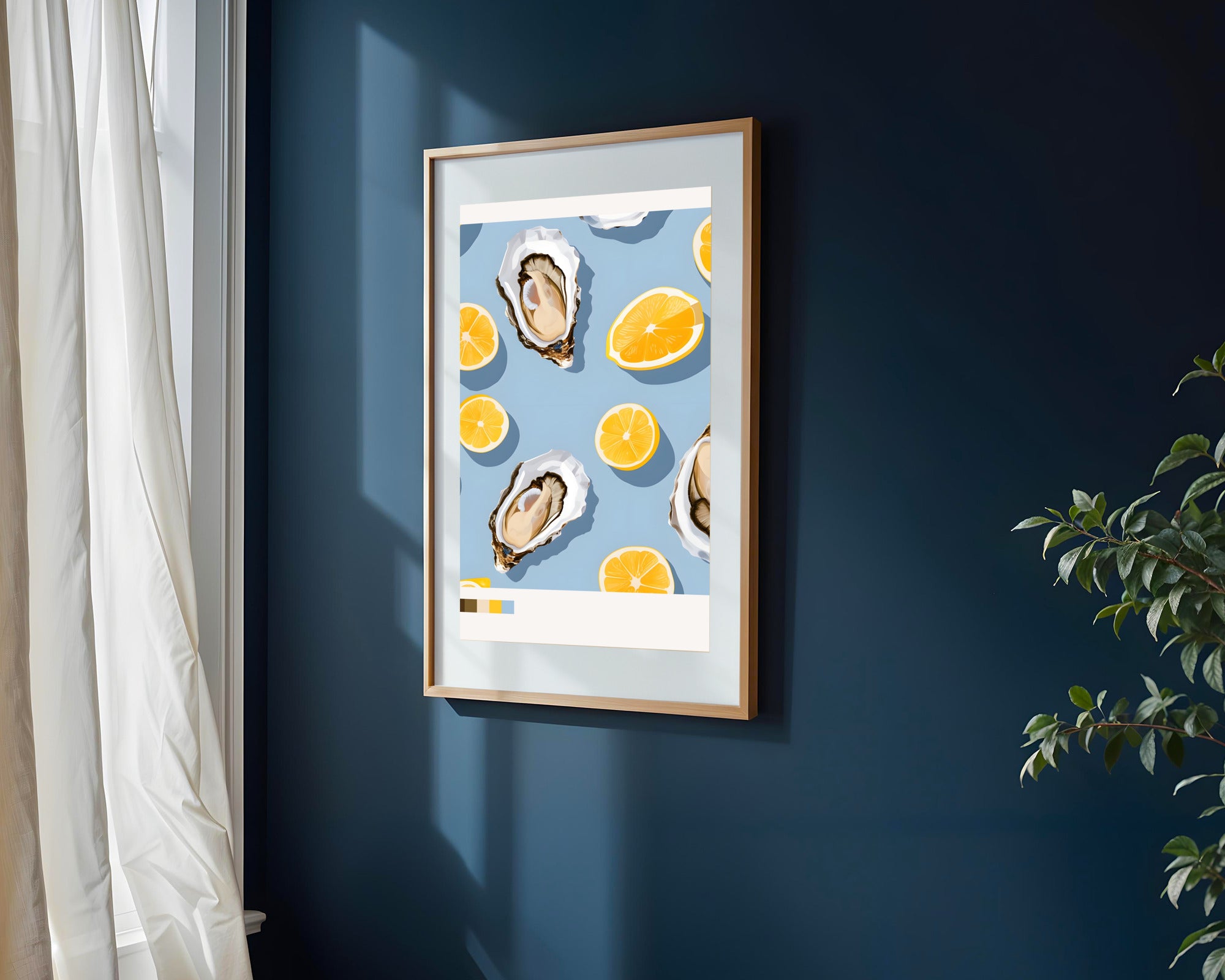 Ostras y Limones | Cuadro decorativo de Monkey Canvas