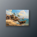 Aldea Costera Tropical | Cuadro decorativo de Monkey Canvas