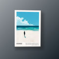 Silueta de Verano | Cuadro decorativo de Monkey Canvas