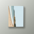 Acantilado y Mar Minimalista | Cuadro decorativo de Monkey Canvas
