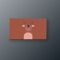 Osito Juguetón | Cuadro decorativo de Monkey Canvas