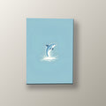 Delfín Minimalista | Cuadro decorativo de Monkey Canvas