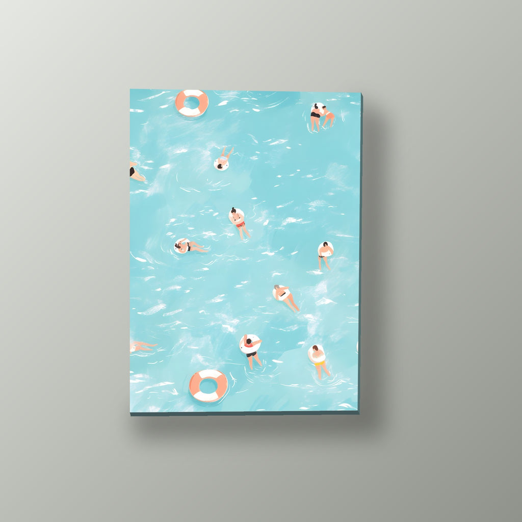 Flotadores en el Mar | Cuadro decorativo de Monkey Canvas