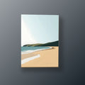 Cala Dorada al Atardecer | Cuadro decorativo de Monkey Canvas