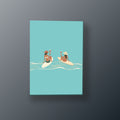 Brindis en Alta Mar | Cuadro decorativo de Monkey Canvas