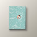 Flotador Rosa en Calma | Cuadro decorativo de Monkey Canvas
