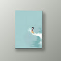 Surfista sobre la Ola | Cuadro decorativo de Monkey Canvas
