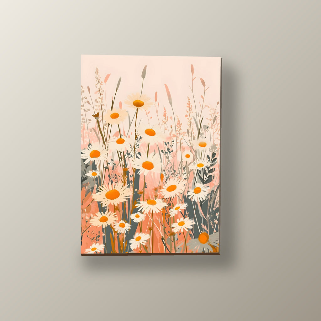 Margaritas al Atardecer | Cuadro decorativo de Monkey Canvas
