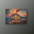 Carrusel del Volcán | Cuadro decorativo de Monkey Canvas