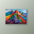 Cumbres de Colores | Cuadro decorativo de Monkey Canvas