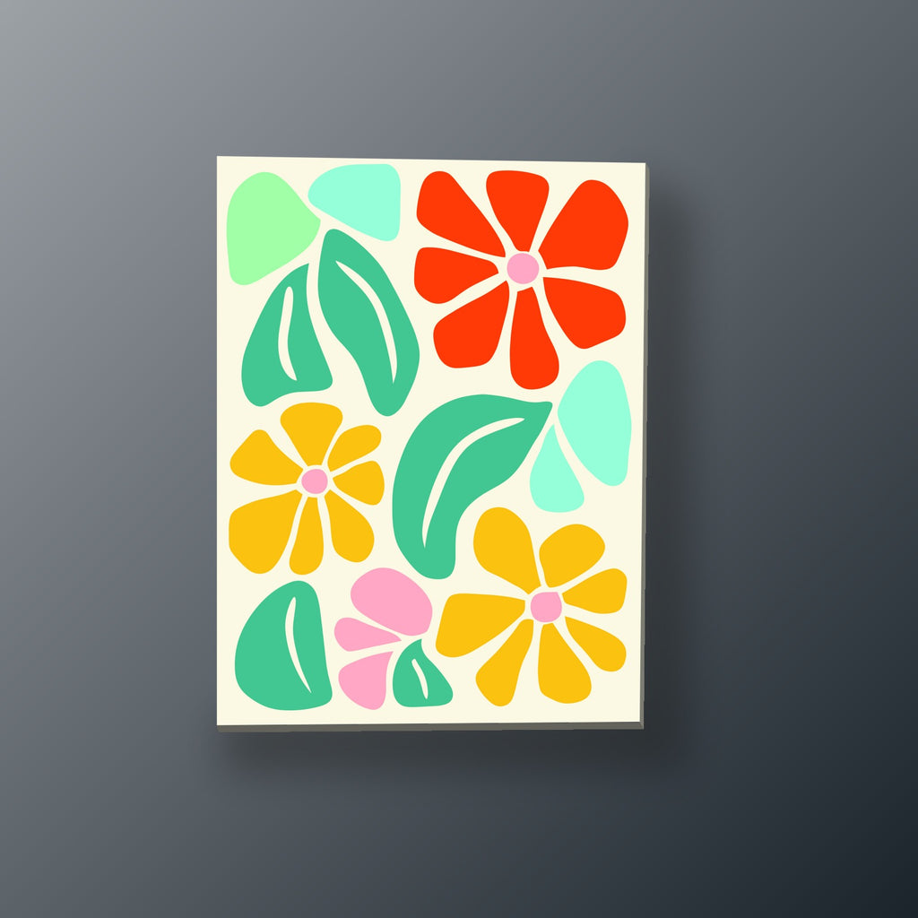 Jardín Pop Multicolor | Cuadro decorativo de Monkey Canvas