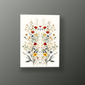 Espejo Floral Vintage | Cuadro decorativo de Monkey Canvas