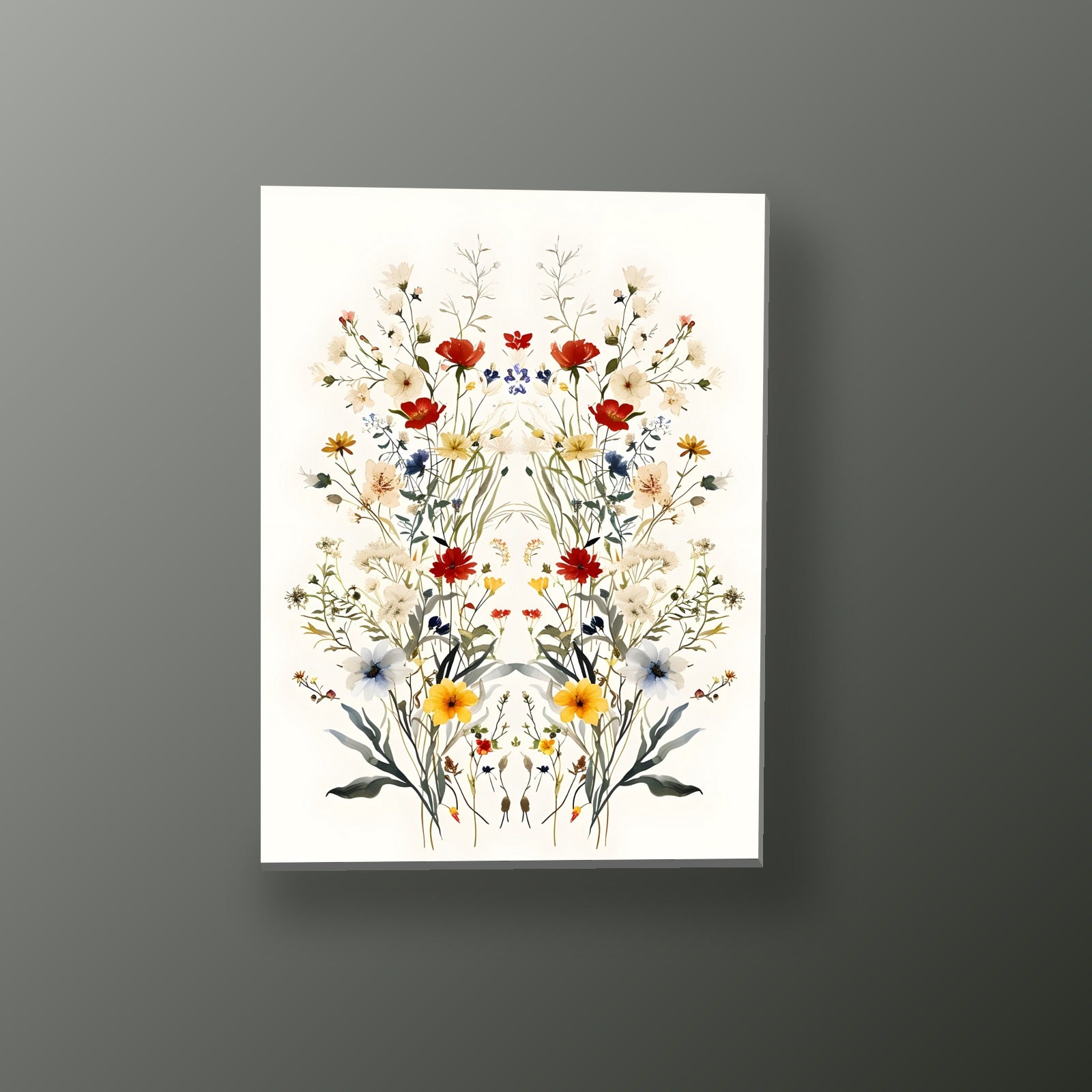 Espejo Floral Vintage | Cuadro decorativo de Monkey Canvas