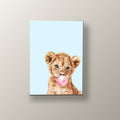 Cachorro de León con Chicle | Cuadro decorativo de Monkey Canvas
