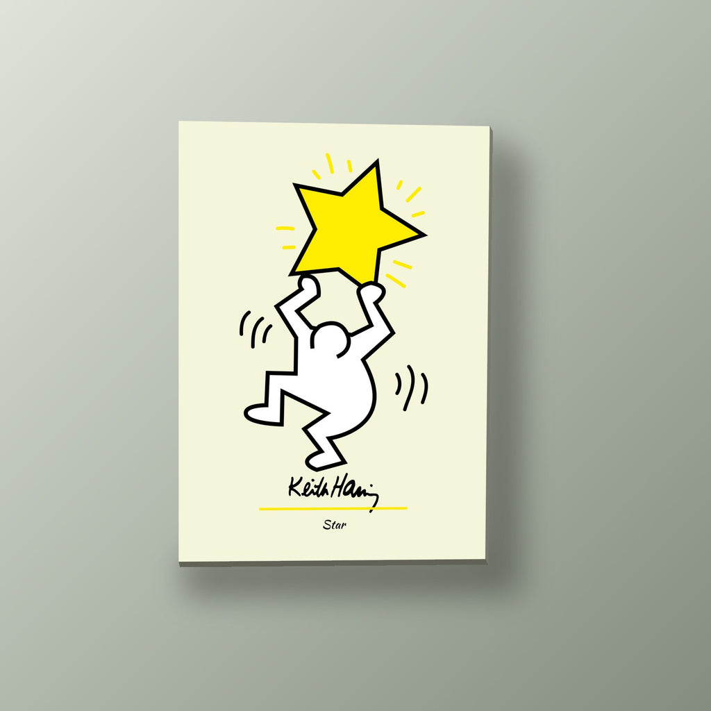 Estrella en Alto Pop Art | Cuadro decorativo de Monkey Canvas