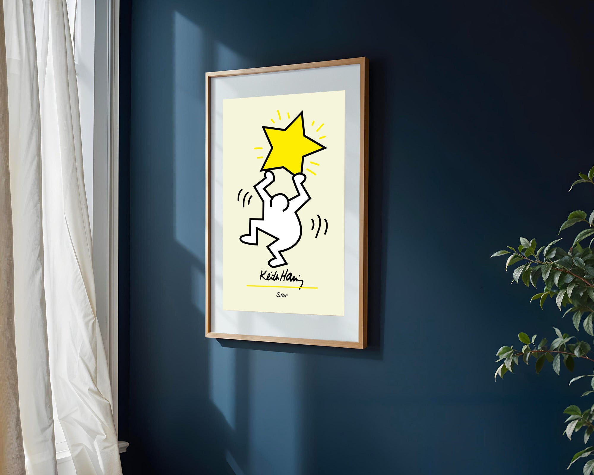 Estrella en Alto Pop Art | Cuadro decorativo de Monkey Canvas
