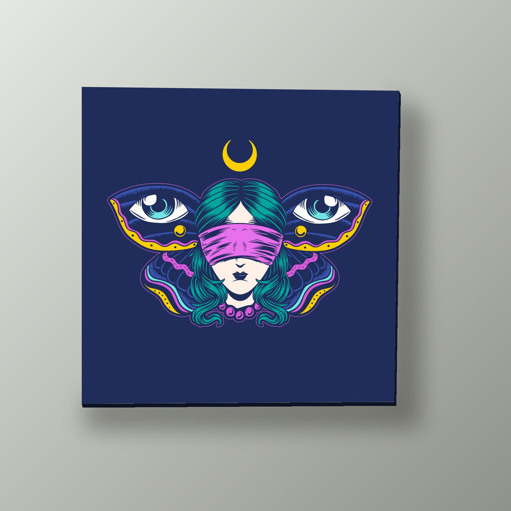 Mariposa Mística Lunar | Cuadro decorativo de Monkey Canvas