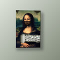 Gioconda Millonaria | Cuadro decorativo de Monkey Canvas