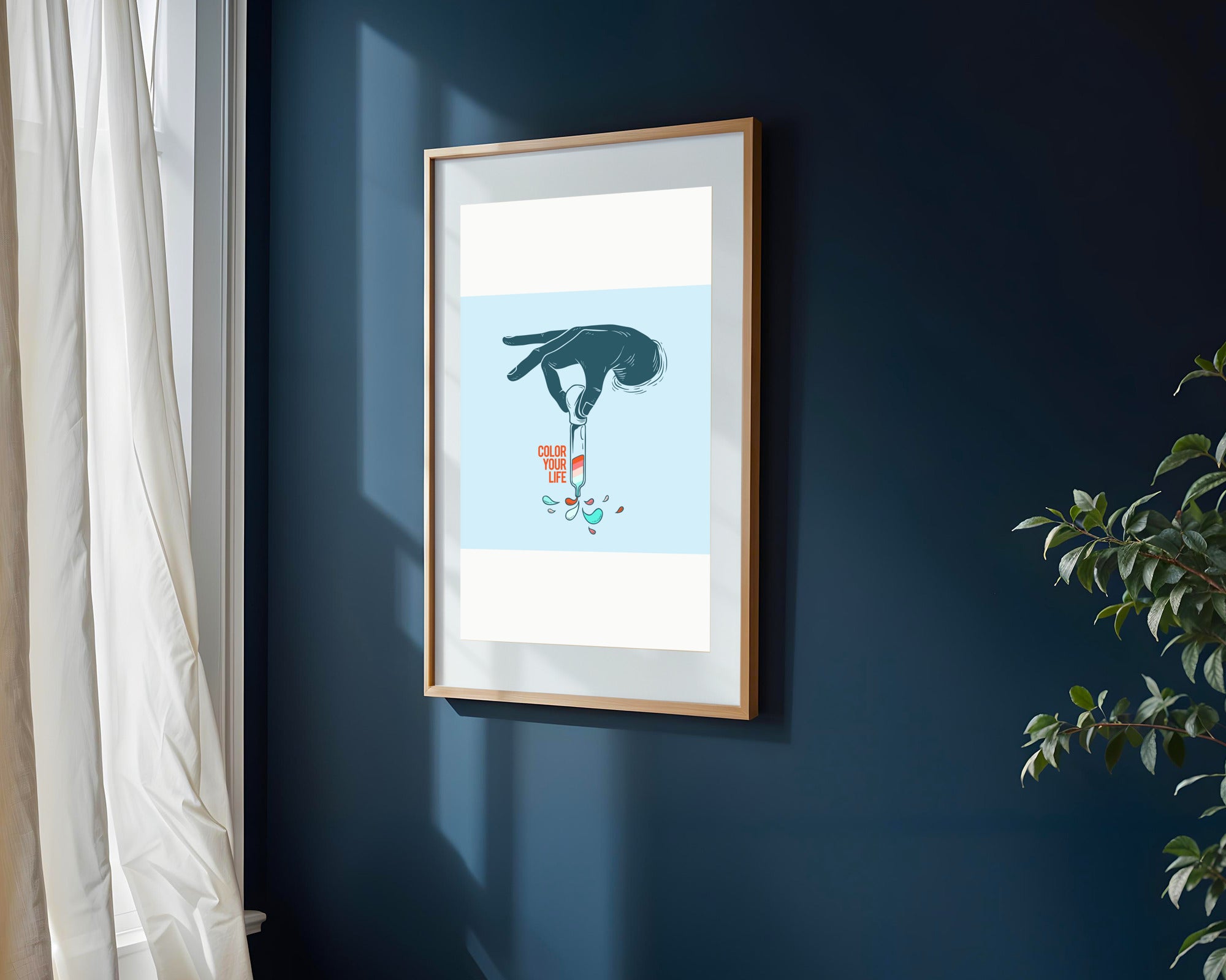 Gota de Color | Cuadro decorativo de Monkey Canvas