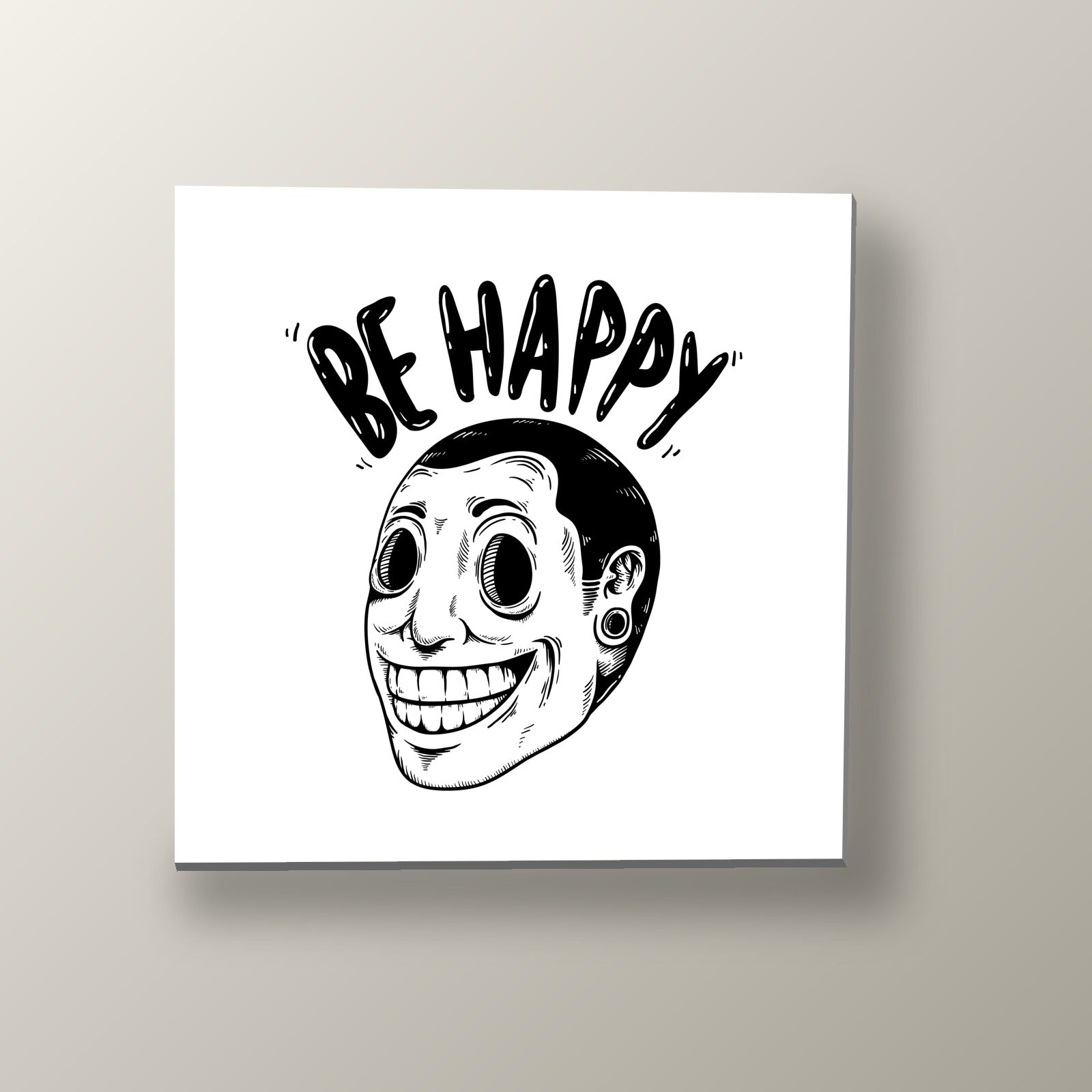 Rostro Feliz Pop | Cuadro decorativo de Monkey Canvas