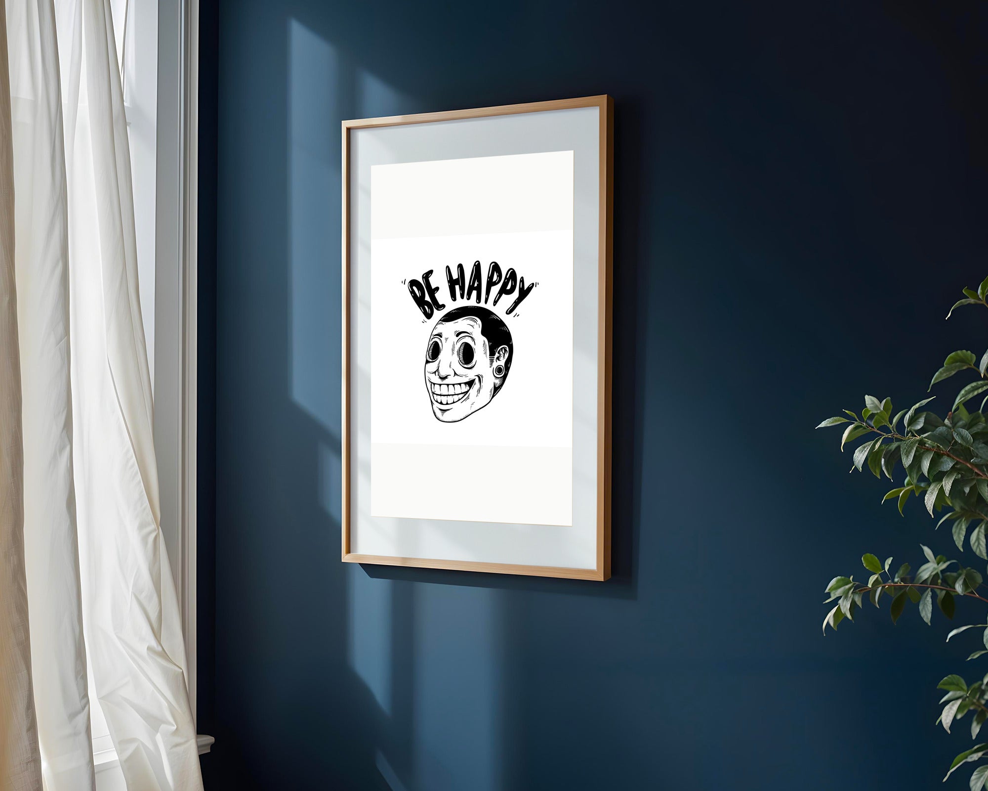 Rostro Feliz Pop | Cuadro decorativo de Monkey Canvas