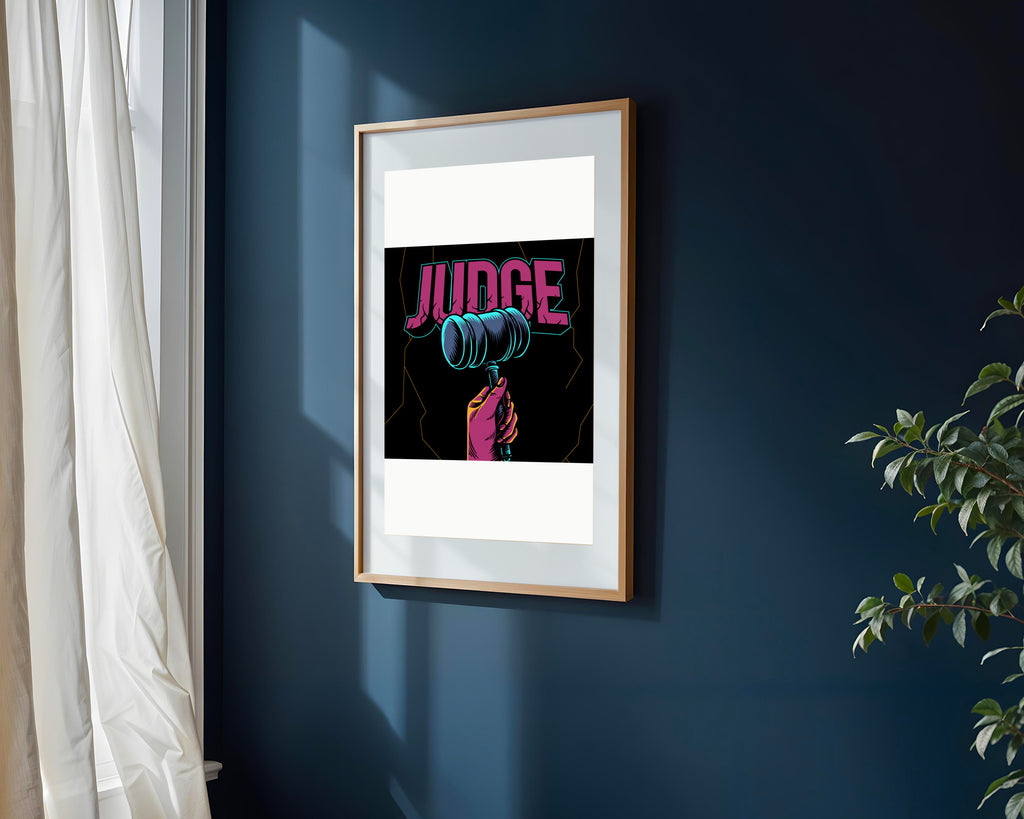 Martillo del Juez | Cuadro decorativo de Monkey Canvas