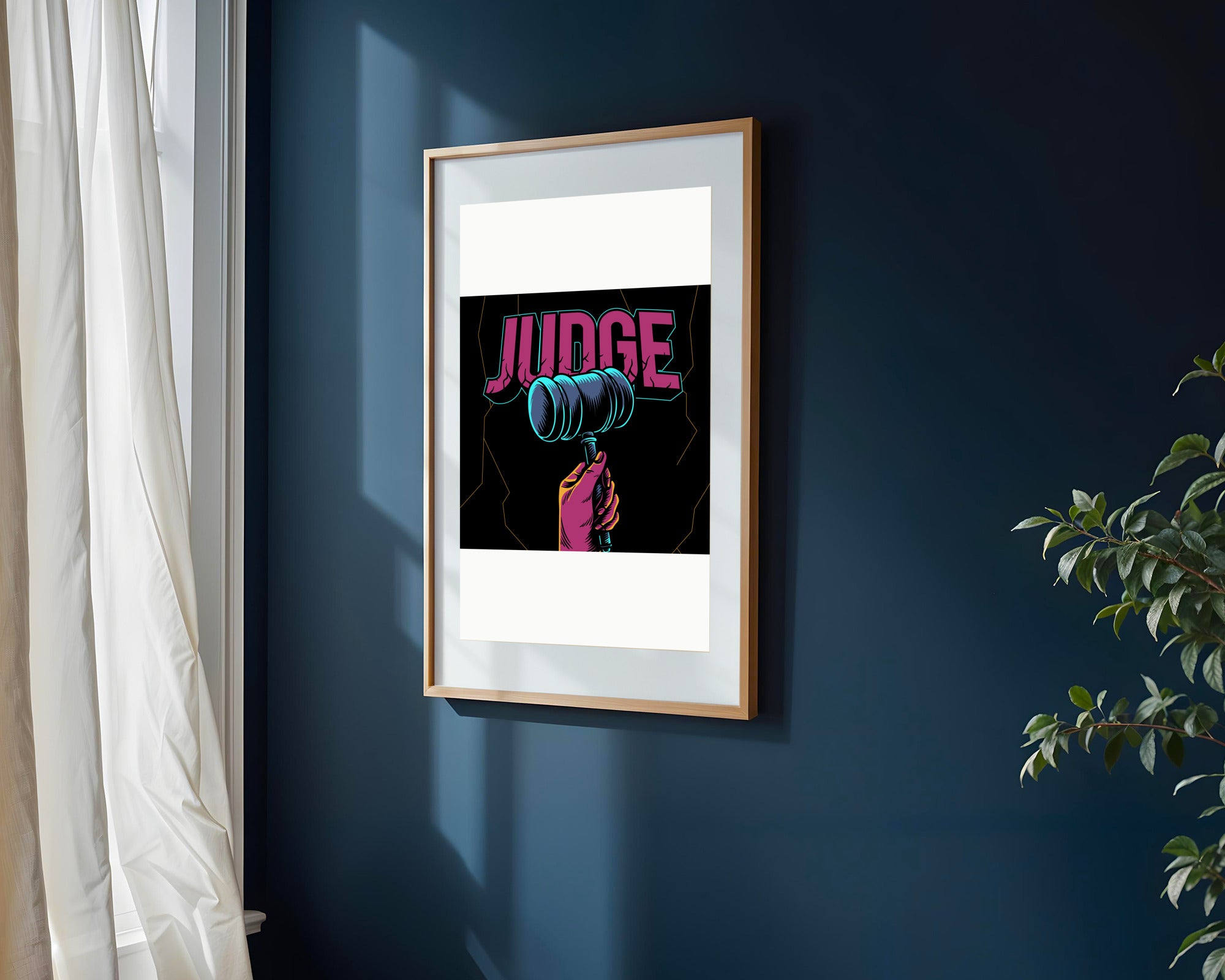 Martillo del Juez | Cuadro decorativo de Monkey Canvas