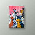 Jauría de Colores | Cuadro decorativo de Monkey Canvas