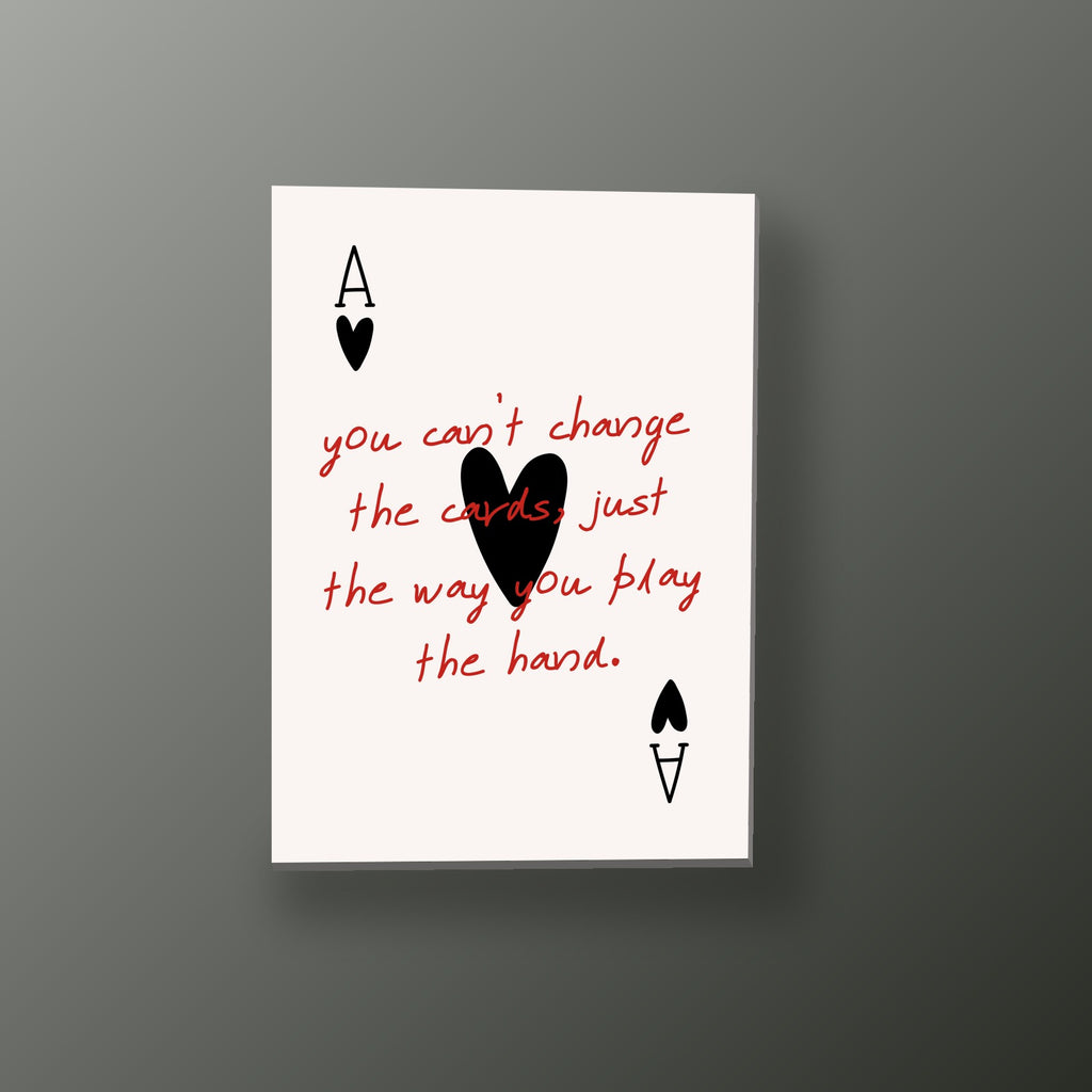 As de Corazones | Cuadro decorativo de Monkey Canvas