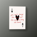 As de Corazones | Cuadro decorativo de Monkey Canvas
