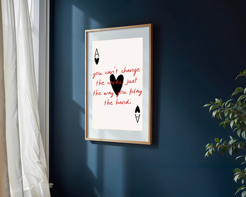 As de Corazones | Cuadro decorativo de Monkey Canvas